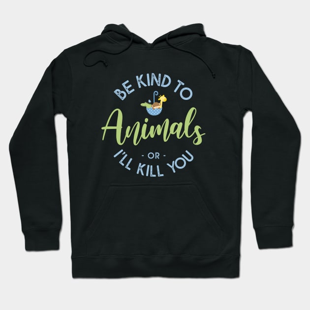 Be kind to animals Hoodie by NotoriousMedia